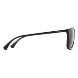 Giorgio Armani - Square Shape Men Sunglasses - Black Brown - Sunglasses - Giorgio Armani Eyewear