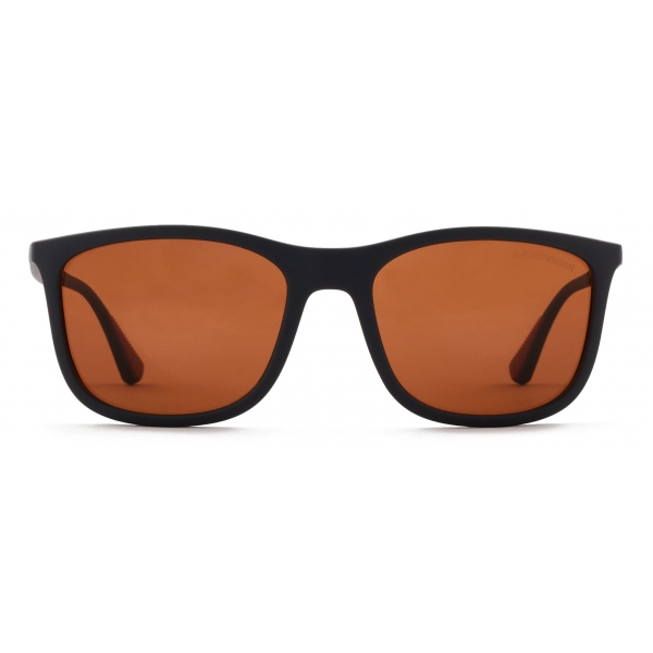 Giorgio Armani - Square Shape Men Sunglasses - Grey Brown - Sunglasses - Giorgio Armani Eyewear