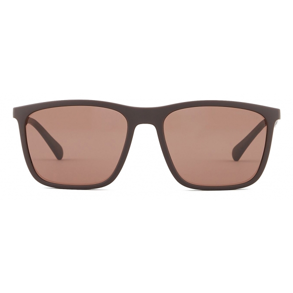 Giorgio Armani - Square Shape Men Sunglasses - Brown - Sunglasses - Giorgio Armani Eyewear