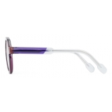 Portrait Eyewear - Flavin Gradient Purple (C.08) - Sunglasses - Handmade in Italy - Exclusive Luxury Collection