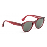 Portrait Eyewear - Metro Red (C.08) - Sunglasses - Handmade in Italy - Exclusive Luxury Collection