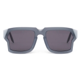 Portrait Eyewear - Starman Grigio e Azzurro (C.05) - Occhiali da Sole - Realizzati a Mano in Italia - Exclusive Luxury Collectio