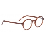Portrait Eyewear - The Producer Cola Brown (C.04) - Optical Glasses - Handmade in Italy - Exclusive Luxury Collection