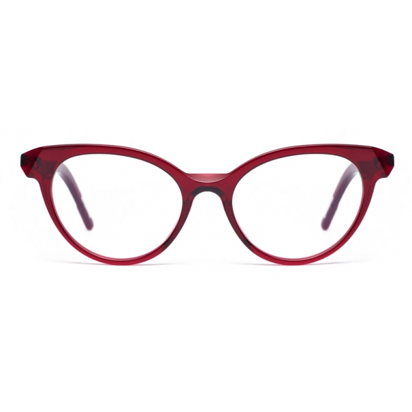 Portrait Eyewear - The Artist Bordeaux (C.08) - Optical Glasses - Handmade in Italy - Exclusive Luxury Collection