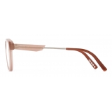 Portrait Eyewear - 1984 Milky Brown (C.09) - Optical Glasses - Handmade in Italy - Exclusive Luxury Collection