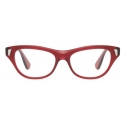 Portrait Eyewear - Frida Red (C.08) - Optical Glasses - Handmade in Italy - Exclusive Luxury Collection