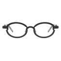 Portrait Eyewear - Lye Black (C.01) - Optical Glasses - Handmade in Italy - Exclusive Luxury Collection