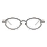 Portrait Eyewear - Lye Silver (C.05) - Optical Glasses - Handmade in Italy - Exclusive Luxury Collection