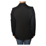 Ottod'Ame - Single Breasted One Button Jacket - Black - Jacket - Luxury Exclusive Collection