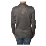 Ottod'Ame - Sweater in Laminated Yarn - Gray - Sweater - Luxury Exclusive Collection