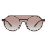 Giorgio Armani - Men Shield Sunglasses - Brown - Sunglasses - Giorgio Armani Eyewear