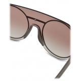 Giorgio Armani - Men Shield Sunglasses - Brown - Sunglasses - Giorgio Armani Eyewear