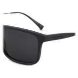 Giorgio Armani - Rectangular Shape Men Sunglasses - Black Smoke - Sunglasses - Giorgio Armani Eyewear