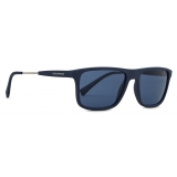 Giorgio Armani - Occhiali da Sole Uomo Forma Rettangolare - Blu - Occhiali da Sole - Giorgio Armani Eyewear