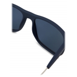 Giorgio Armani - Occhiali da Sole Uomo Forma Rettangolare - Blu - Occhiali da Sole - Giorgio Armani Eyewear