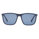 Giorgio Armani - Square Shape Men Sunglasses - Blue - Sunglasses - Giorgio Armani Eyewear