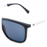 Giorgio Armani - Occhiali da Sole Uomo Forma Squadrata - Blu - Occhiali da Sole - Giorgio Armani Eyewear