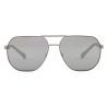 Giorgio Armani - Occhiali da Sole Uomo Forma Pilot - Grigio - Occhiali da Sole - Giorgio Armani Eyewear