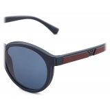 Giorgio Armani - Occhiali da Sole Uomo Forma Panthos - Blu Rosso - Occhiali da Sole - Giorgio Armani Eyewear