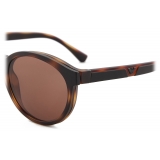 Giorgio Armani - Panthos Shape Men Sunglasses - Havana Brown - Sunglasses - Giorgio Armani Eyewear