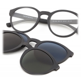 Giorgio Armani - Occhiali da Sole Uomo Forma Panthos - Nero Blu - Occhiali da Sole - Giorgio Armani Eyewear