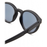 Giorgio Armani - Occhiali da Sole Uomo Forma Panthos - Nero Blu - Occhiali da Sole - Giorgio Armani Eyewear