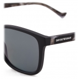 Giorgio Armani - Occhiali da Sole Uomo Forma Squadrata - Nero - Occhiali da Sole - Giorgio Armani Eyewear