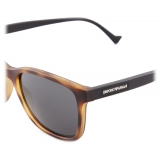 Giorgio Armani - Occhiali da Sole Uomo Forma Squadrata - Havana Matte - Occhiali da Sole - Giorgio Armani Eyewear