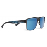 Giorgio Armani - Square Shape Men Sunglasses - Black Blue - Sunglasses - Giorgio Armani Eyewear