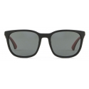 Giorgio Armani - Occhiali da Sole Uomo Forma Squadrata - Nero Rosso - Occhiali da Sole - Giorgio Armani Eyewear