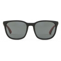 Giorgio Armani - Square Shape Men Sunglasses - Black Red - Sunglasses - Giorgio Armani Eyewear