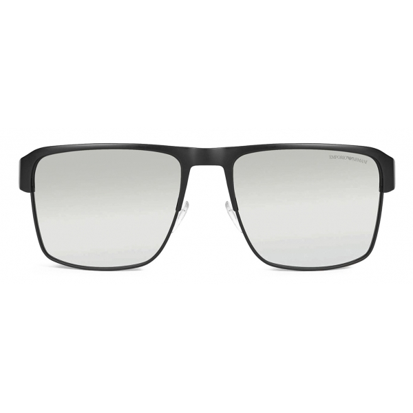 Giorgio Armani - Square Shape Men Sunglasses - Nero Grigio - Sunglasses - Giorgio Armani Eyewear