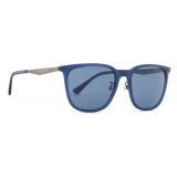 Giorgio Armani - Square Shape Men Sunglasses - Blue - Sunglasses - Giorgio Armani Eyewear