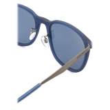 Giorgio Armani - Square Shape Men Sunglasses - Blue - Sunglasses - Giorgio Armani Eyewear