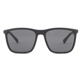 Giorgio Armani - Square Shape Men Sunglasses - Black Smoke - Sunglasses - Giorgio Armani Eyewear