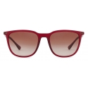 Giorgio Armani - Occhiali da Sole Uomo Forma Squadrata - Bordeaux - Occhiali da Sole - Giorgio Armani Eyewear