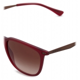 Giorgio Armani - Occhiali da Sole Uomo Forma Squadrata - Bordeaux - Occhiali da Sole - Giorgio Armani Eyewear