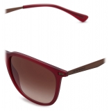 Giorgio Armani - Square Shape Men Sunglasses - Burgundy - Sunglasses - Giorgio Armani Eyewear
