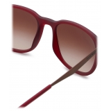 Giorgio Armani - Square Shape Men Sunglasses - Burgundy - Sunglasses - Giorgio Armani Eyewear