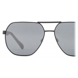 Giorgio Armani - Pilot Shape Men Sunglasses - Gunmetal - Sunglasses - Giorgio Armani Eyewear