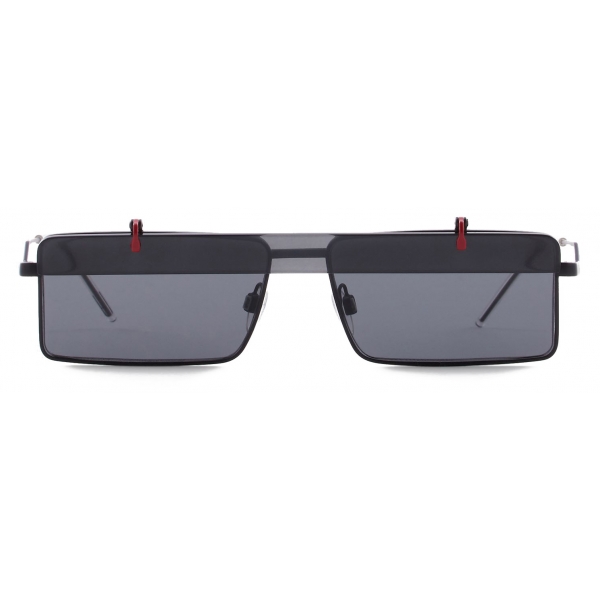 Giorgio Armani - Men Geometric Sunglasses - Black - Sunglasses - Giorgio Armani Eyewear