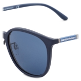 Giorgio Armani - Panthos Shape Men Sunglasses - Blue - Sunglasses - Giorgio Armani Eyewear