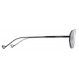 Giorgio Armani - Irregular Shape Men Sunglasses - Matte Black - Sunglasses - Giorgio Armani Eyewear