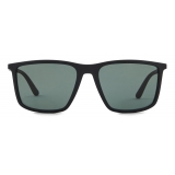 Giorgio Armani - Square Shape Men Sunglasses - Black Green - Sunglasses - Giorgio Armani Eyewear