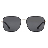 Giorgio Armani - Square Shape Men Sunglasses - Black Grey - Sunglasses - Giorgio Armani Eyewear