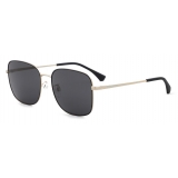 Giorgio Armani - Square Shape Men Sunglasses - Black Grey - Sunglasses - Giorgio Armani Eyewear
