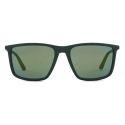 Giorgio Armani - Square Shape Men Sunglasses - Green - Sunglasses - Giorgio Armani Eyewear