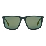 Giorgio Armani - Square Shape Men Sunglasses - Green - Sunglasses - Giorgio Armani Eyewear