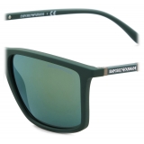 Giorgio Armani - Square Shape Men Sunglasses - Green - Sunglasses - Giorgio Armani Eyewear