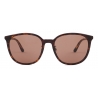 Giorgio Armani - Occhiali da Sole Uomo Forma Panthos - Havana Marrone - Occhiali da Sole - Giorgio Armani Eyewear
